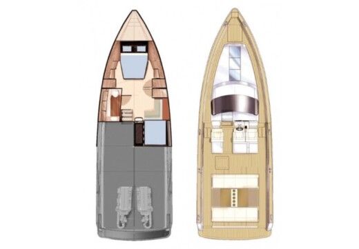 Motorboat Fjord 40 Open boat plan