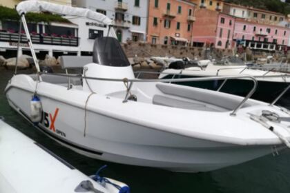 Charter Boat without licence  Giupex 175X Isola del Giglio