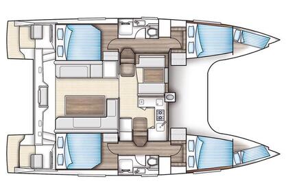 Alquiler Catamarán Nautitech OPEN 40 Sète