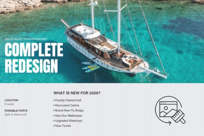 Hire Gulet Custom made Gulet Trajektna Luka Split