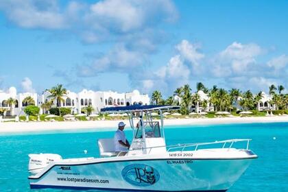 Rental Motorboat MAKO 25ft Sint Maarten