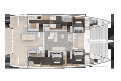 Rental Catamaran  Lagoon 60 Split