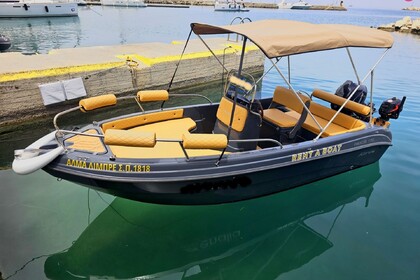 Hire Boat without licence  Karel Paxos 5m, Kefalonia