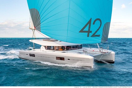 Miete Katamaran Lagoon-Bénéteau Lagoon 42 - 4 + 1 cab. Trogir