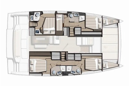 Rental Catamaran Bali - Catana Bali 4.6 Tritone Salerno