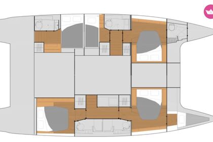 Location Catamaran Foutaine Pajot TANNA 47 Uturoa