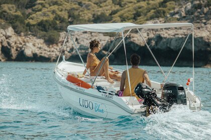 Hire Boat without licence  Fun boats 4,50 Kiato