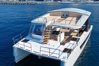 Miete Motorboot CATAMARAN SB380 - Terrace Master Sorrent