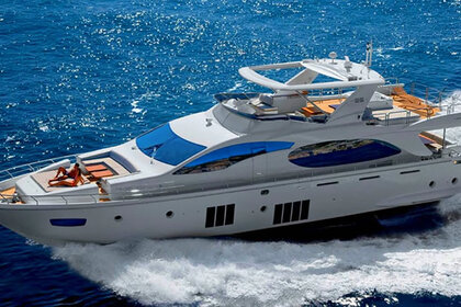 Rental Motor yacht Azimut 88 flybridge Dubai Marina
