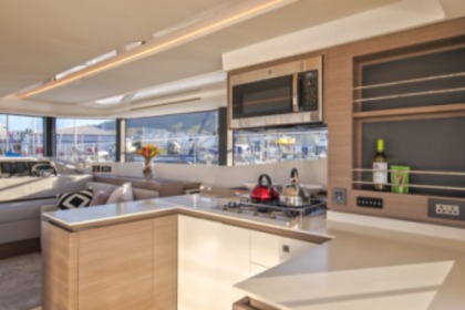 Verhuur Catamaran Robertson & Caine LEOPARD 53PC Mahé