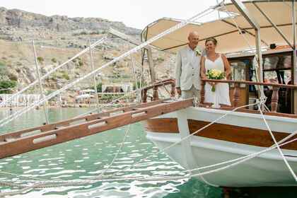Location Voilier Traditional Wooden Boat Rhodes