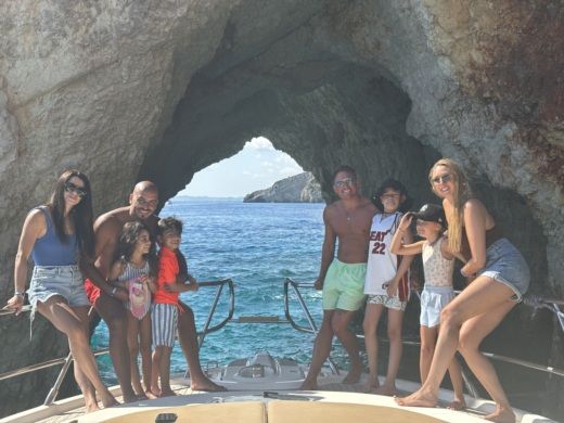 Zakynthos Motorboat Cranchi 50 Mediterranee alt tag text