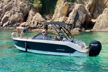 Rental Motorboat Quicksilver 605 bowraider Blanes