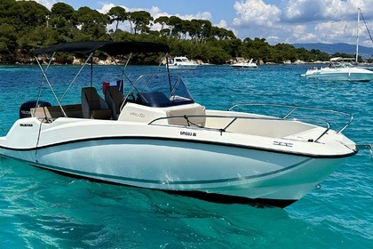 Verhuur Motorboot Quicksilver Activ 605 Open Mandelieu-la-Napoule