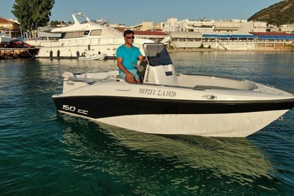 Hire Boat without licence  Compass 150cc Anavyssos