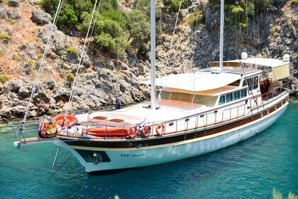Charter Gulet Sapelli Ketch Rhodes Marina