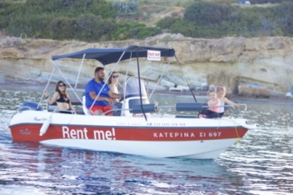 Rental Boat without license  Karel Paxos 170 Hersonissos Port