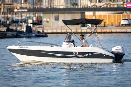 Rental Boat without license  Trimarchi 53 Barcelona