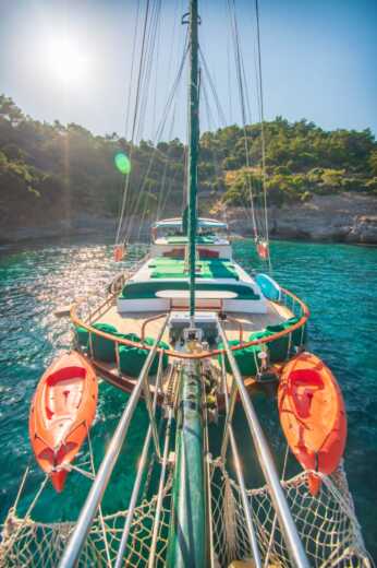 Gulet Custom 24 meters - 12 guests Plano del barco