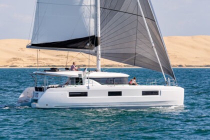 Hire Catamaran Jeanneau Lagoon 46 // Skippered Corfu