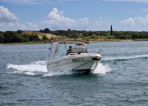 Motorboat PRUA AL VENTO FLAMME 22 wa Boot Grundriss