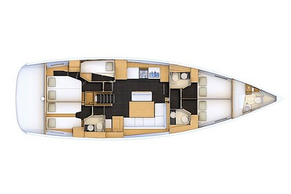 Miete Segelboot Jeanneau Sun Odyssey 54 Las Galletas
