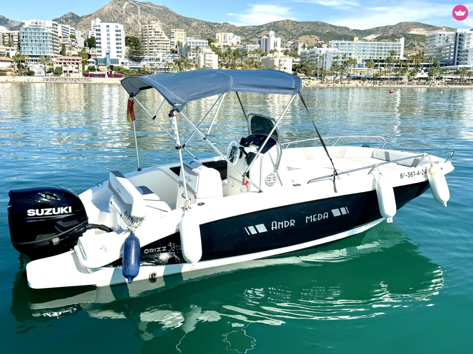 Rent Orizzonti Andromeda Motorboat (2025) in Benalmádena - Nautal
