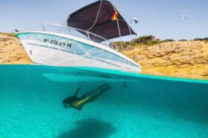 Verhuur Boot zonder vaarbewijs  Blue Ibiza Sant Antoni de Portmany