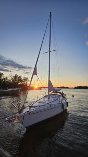 Stockholm archipelago Sailboat Albin Scampi alt tag text