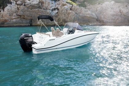 Miete Motorboot Quicksilver Activ 605 open Golfe Juan
