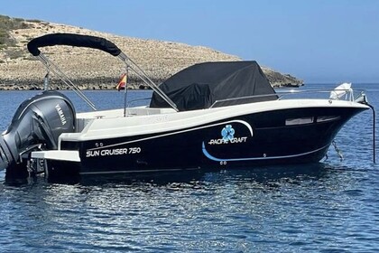 Miete Motorboot Pacific Craft 750 Sun Cruiser Ibiza