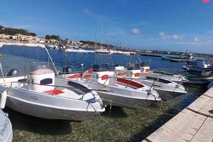 Miete Boot ohne Führerschein  Tancredi Blumax 19 open San Vito Lo Capo