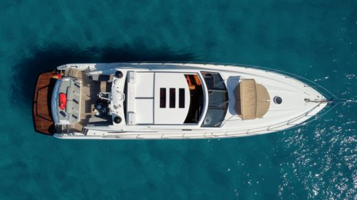 Motor Yacht Sunseeker 72 Predator Plattegrond van de boot