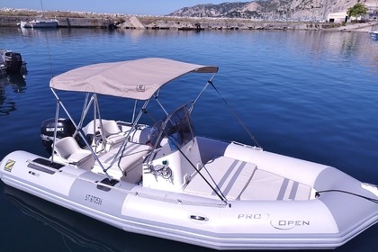 Aluguel Semi Rígido Zodiac Pro Open 550 Marselha