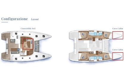 Noleggio Catamarano  Lagoon 42 Tropea