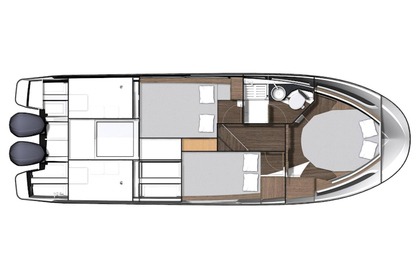 Charter Motorboat Jeanneau Merry Fisher 1095 FLY Drage, Pakoštane