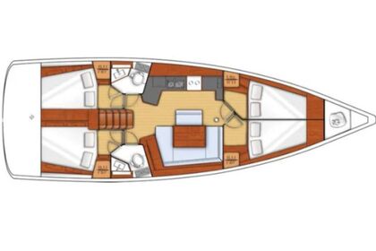 Rental Sailboat  Oceanis 45 (4cbs) Paros
