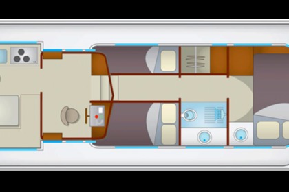 Location Péniche Pénichette Classique 1107 W Lattes