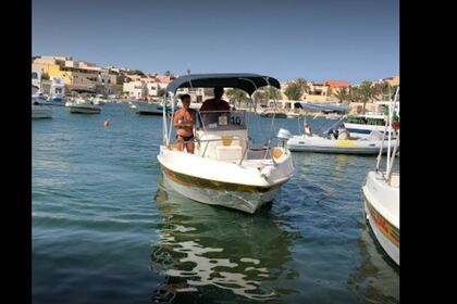 Hire Boat without licence  Bluline 5,5m Lampedusa