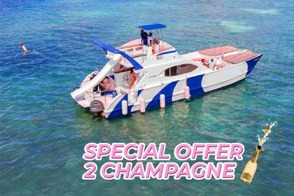 Hire Catamaran VIP 2 LEVELS POWER CRUISE!! SNORKEL-PARTY/CRUISES CATAMARAN Punta Cana