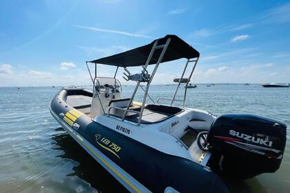 Rental RIB Nautica Led 750 GS XL Lège-Cap-Ferret