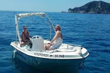 Hyra båt Båt utan licens  En Plo 470 Korfu