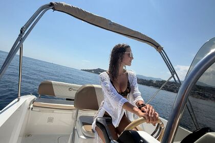 Location Bateau à moteur Prua al Vento idea marine 5.80 Quick silver 40cv Riva Ligure