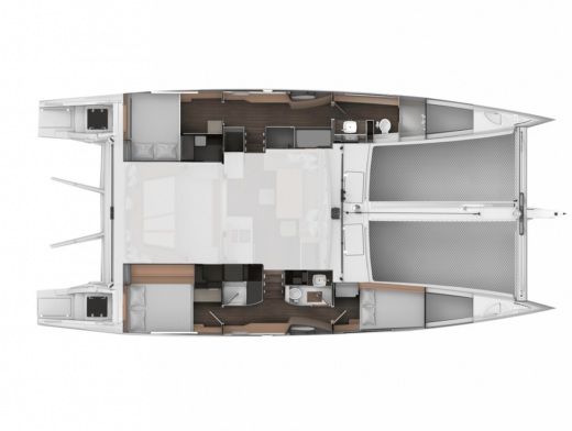 Catamaran Outremer Outremer 51 Plan du bateau