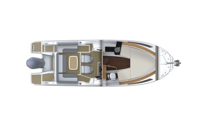 Noleggio Barca a motore Jeanneau Cap Camarat 755 Wa Calvi