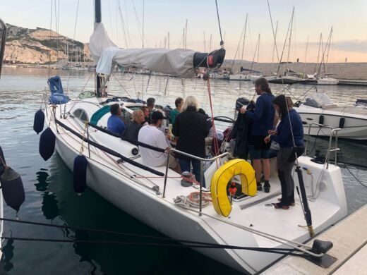 Marseille Sailboat Archambault A40 12m alt tag text