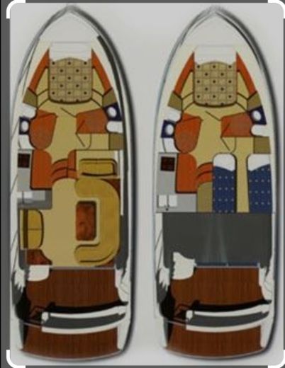 Motor Yacht Rodman Yachts Flybridge Boat layout