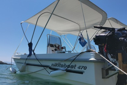 Чартер лодки без лицензии  Nikkita 470 Портохелион