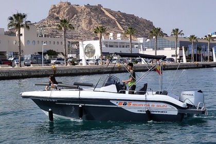 Charter Motorboat PRINCESS OPEN 630 Alicante