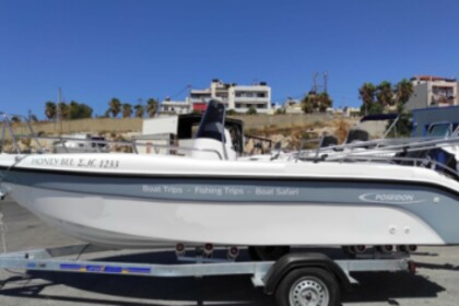 Rental Boat without license  Poseidon Blue water 170 Gouves